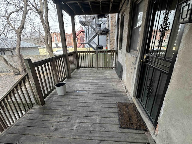 5014 S Prairie Ave Unit 1, Chicago, IL 60615 - view of deck