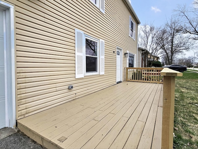 919 Dartmouth Ave, Matteson, IL 60443 - view of deck