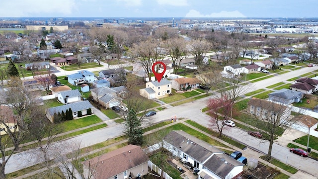 919 Dartmouth Ave, Matteson, IL 60443 - birds eye view of property with a residential view