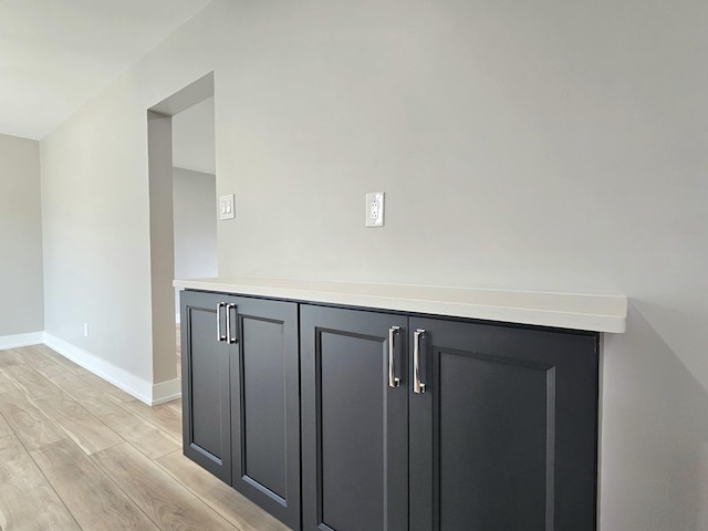 919 Dartmouth Ave, Matteson, IL 60443 - interior details with baseboards and wood finished floors