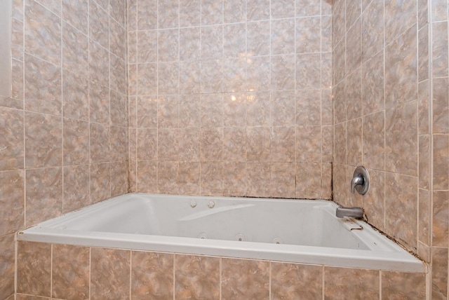 674 Memorial Dr, Calumet City, IL 60409 - full bathroom with tile walls and a tub with jets