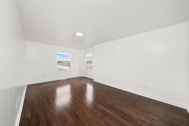 286 Sunset Blvd, Beecher, IL 60401 - spare room with dark wood-type flooring and baseboards