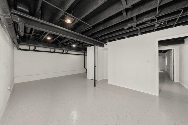 286 Sunset Blvd, Beecher, IL 60401 - finished below grade area featuring baseboards