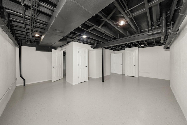 286 Sunset Blvd, Beecher, IL 60401 - finished basement featuring visible vents