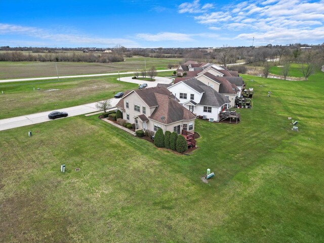 286 Sunset Blvd, Beecher, IL 60401 - aerial view featuring a rural view