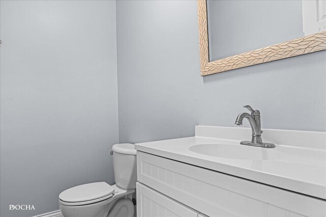 6914 Richmond Ave, Darien, IL 60561 - bathroom with toilet and vanity