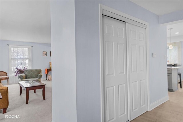6914 Richmond Ave, Darien, IL 60561 - hallway featuring baseboards