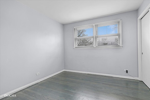 6914 Richmond Ave, Darien, IL 60561 - unfurnished room with baseboards and wood finished floors