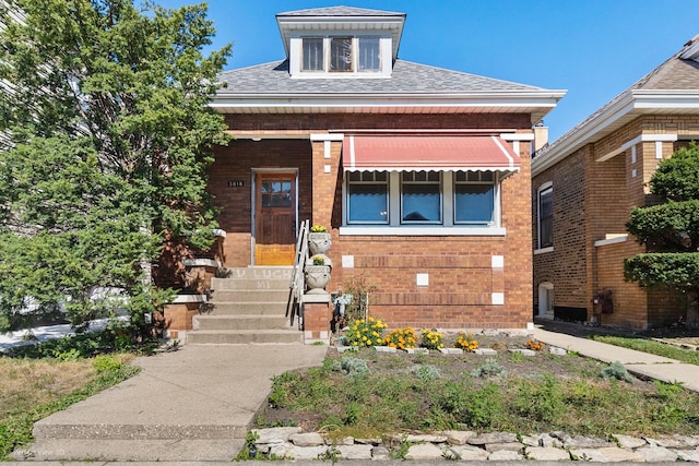 3018 W 54th St, Chicago, IL 60632 - view of front of house with entry steps and a shingled roof