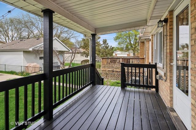 3762 N Odell Ave, Chicago, IL 60634 - deck with a lawn