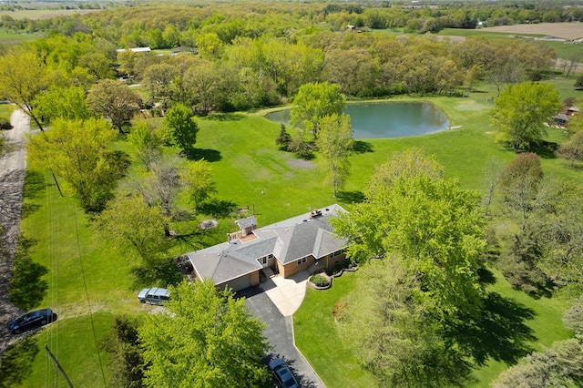 3315 E Bemes Rd, Crete, IL 60417 - bird's eye view of a nearby body of water