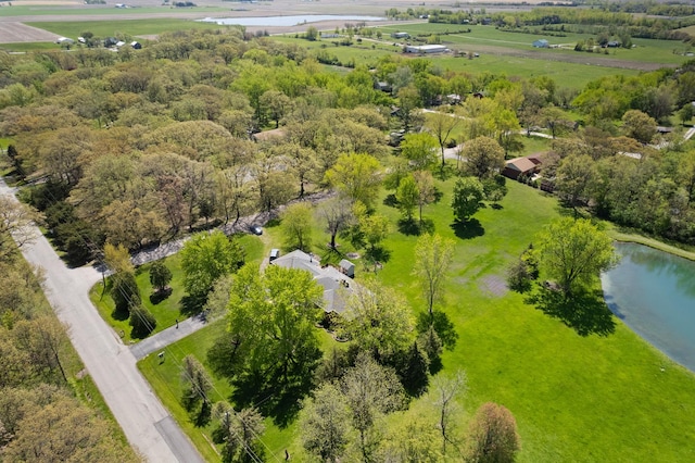 3315 E Bemes Rd, Crete, IL 60417 - drone / aerial view of a nearby body of water