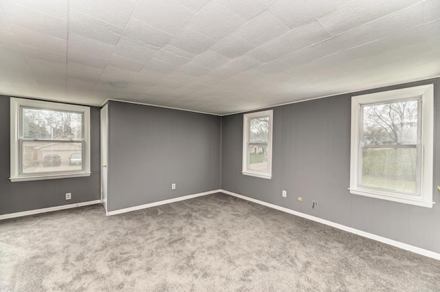 26W441 Geneva Rd, Wheaton, IL 60187 - additional living space featuring lofted ceiling, carpet floors, and baseboards