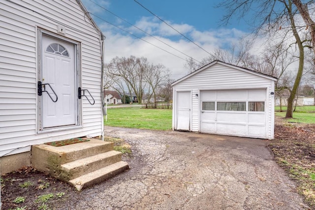 26W441 Geneva Rd, Wheaton, IL 60187 - view of side of property featuring a chimney, fence, central air condition unit, roof with shingles, and a detached garage