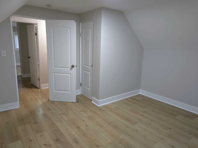 16117 Wolcott Ave, Markham, IL 60428 - bonus room featuring light wood-style floors, baseboards, and lofted ceiling