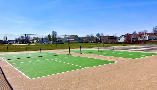 102 W Auburndale Ave, Cortland, IL 60112 - view of sport court with fence and a residential view