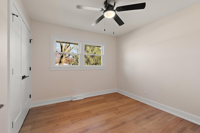 15150 109th Ave, Orland Park, IL 60467 - unfurnished bedroom featuring light wood-style floors, baseboards, a ceiling fan, and a closet