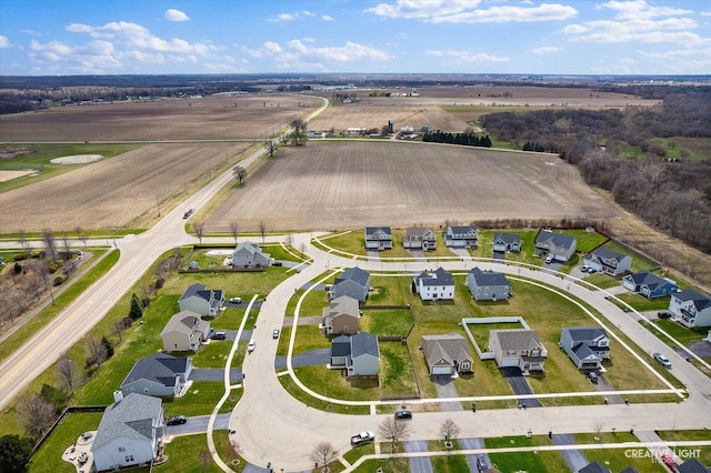 927 Hyte St, Plano, IL 60545 - birds eye view of property with a rural view and a residential view