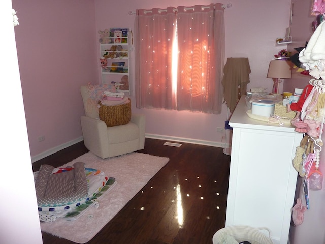 275 London Pl Unit 275, Wheeling, IL 60090 - bedroom featuring visible vents, baseboards, and wood finished floors