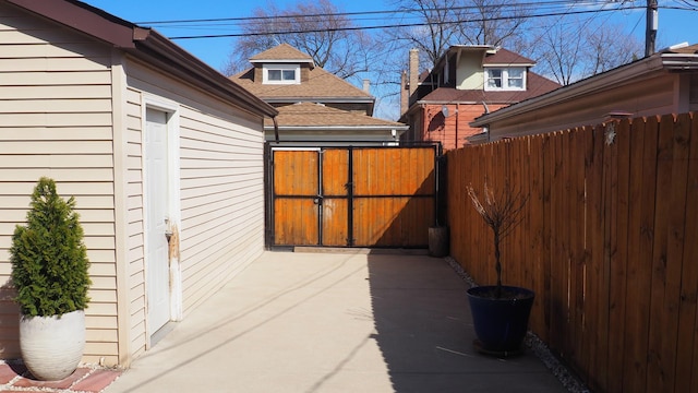 3005 N Kostner Ave, Chicago, IL 60641 - exterior space with fence and a gate