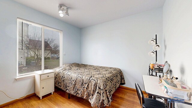 153 Christine Way, Bolingbrook, IL 60440 - bedroom featuring light wood-style flooring and baseboards