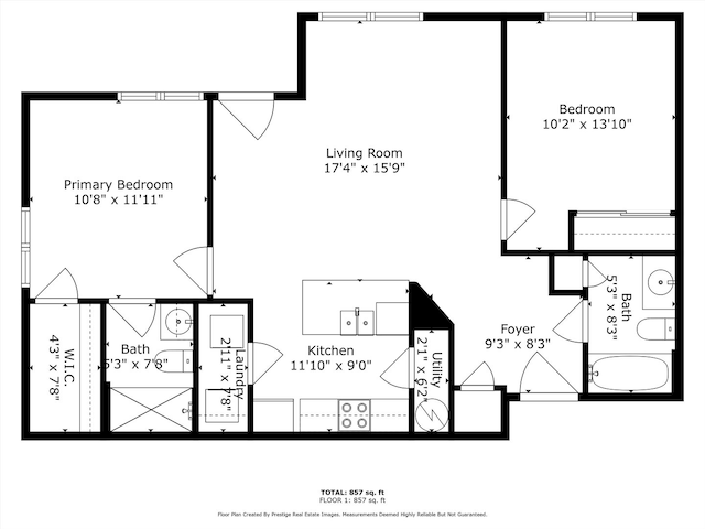 1580 W Sand Bar Ct Unit 1D, Round Lake Beach, IL 60073 - property floor plan