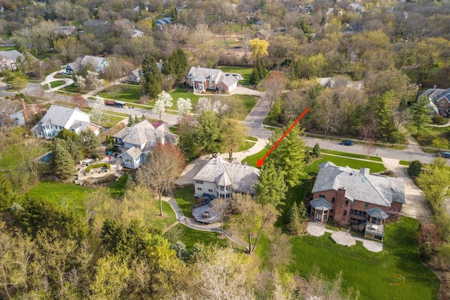 318 Camelot Ln, Libertyville, IL 60048 - view of property location with nearby suburban area
