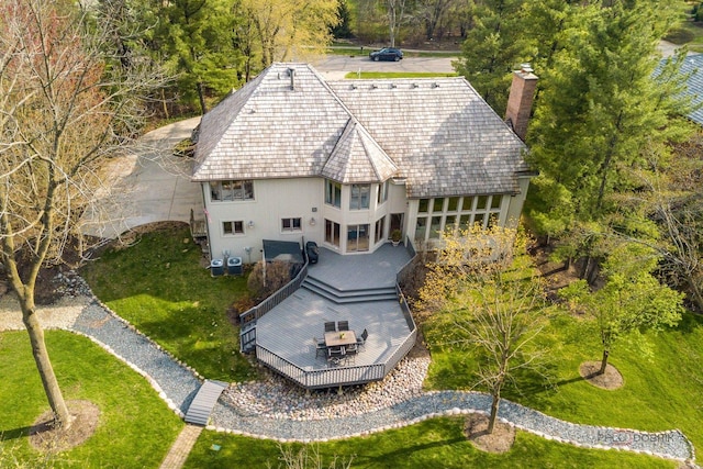 318 Camelot Ln, Libertyville, IL 60048 - view of subject property