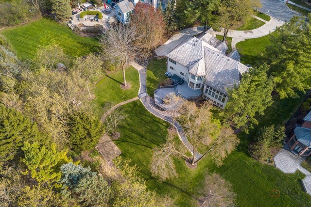 aerial view