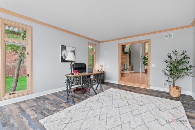 living area featuring high vaulted ceiling, visible vents, plenty of natural light, and light wood-style flooring