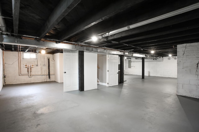 412 N Center Ave, Bradley, IL 60915 - below grade area with electric panel