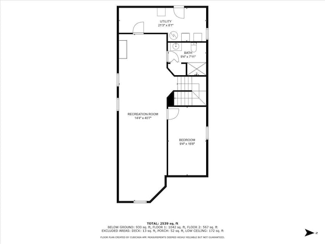 7614 S Chappel Ave, Chicago, IL 60649 - floor plan
