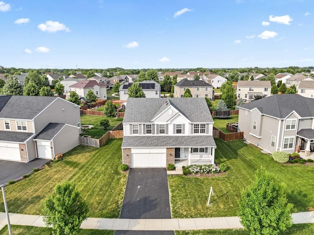 282 Willington Way, Oswego, IL 60543 - aerial view of residential area