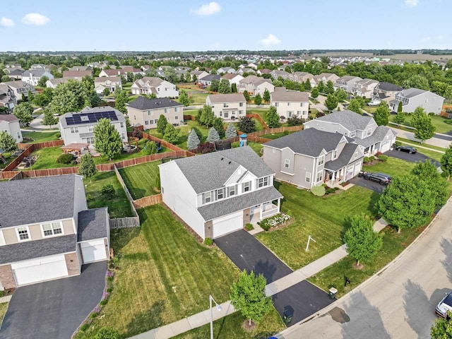 282 Willington Way, Oswego, IL 60543 - aerial perspective of suburban area