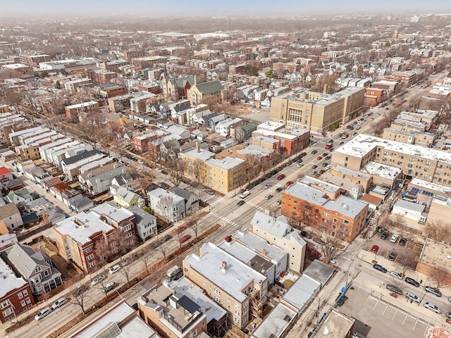 1606 W Winona St Unit 3, Chicago, IL 60640 - drone / aerial view