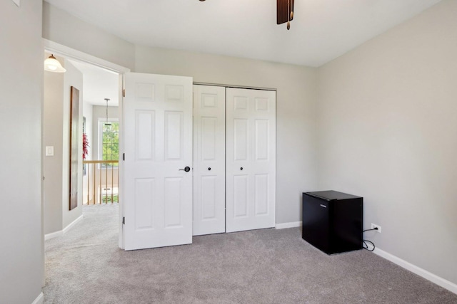 18485 W Springwood Dr, Grayslake, IL 60030 - unfurnished bedroom with carpet flooring, a closet, and baseboards