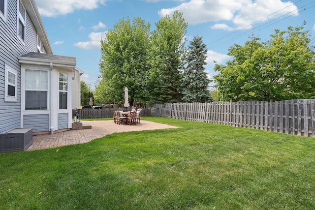 18485 W Springwood Dr, Grayslake, IL 60030 - view of yard featuring a patio