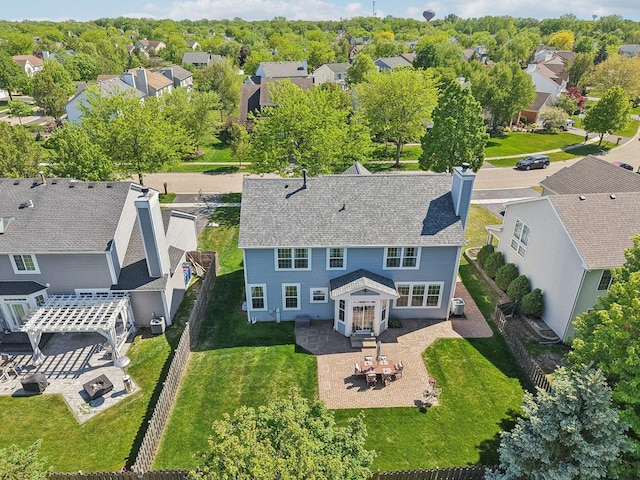 18485 W Springwood Dr, Grayslake, IL 60030 - aerial perspective of suburban area