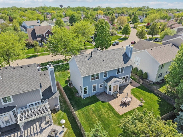 18485 W Springwood Dr, Grayslake, IL 60030 - aerial view of residential area