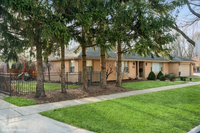 1131 S Hamlin Ave, Park Ridge, IL 60068 - ranch-style house featuring brick siding and an attached garage