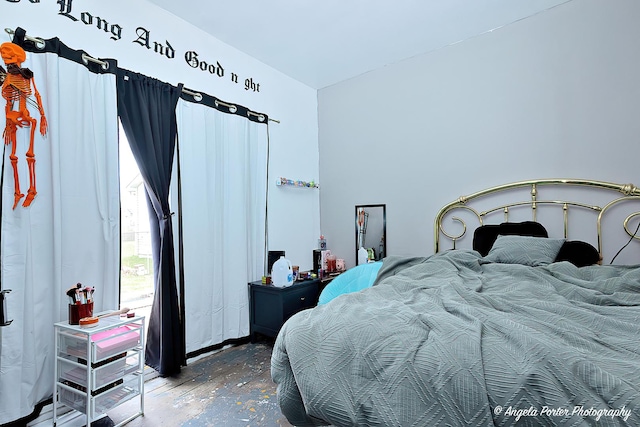 43 Lippincott Rd, Fox Lake, IL 60020 - bedroom featuring concrete floors
