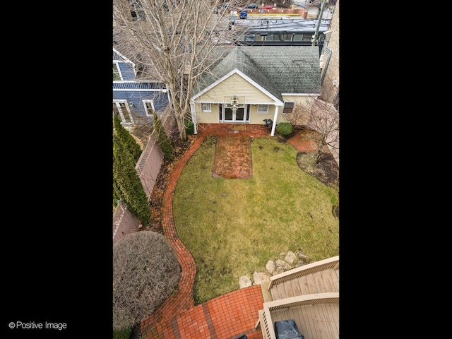 drone / aerial view