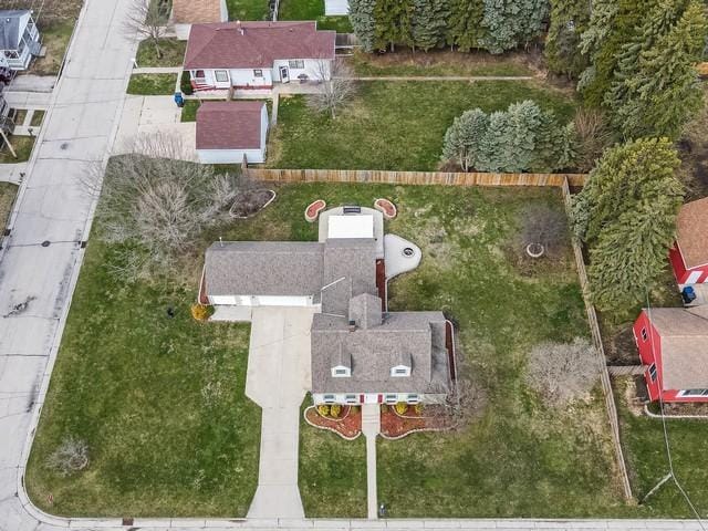drone / aerial view