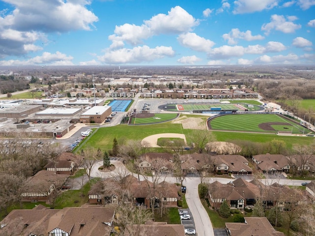 11212 Cottonwood Dr Unit 23A, Palos Hills, IL 60465 - drone / aerial view with a residential view