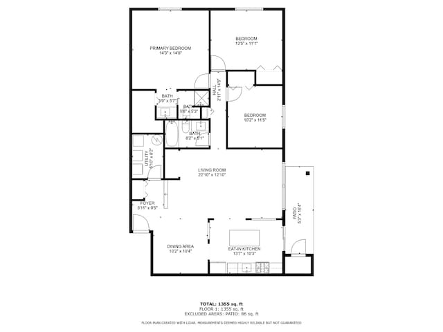 11212 Cottonwood Dr Unit 23A, Palos Hills, IL 60465 - plan