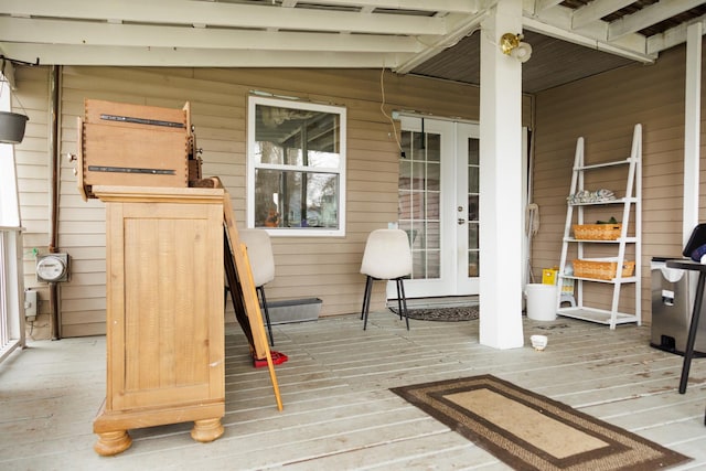 732 N Dearborn Ave, Kankakee, IL 60901 - deck featuring french doors