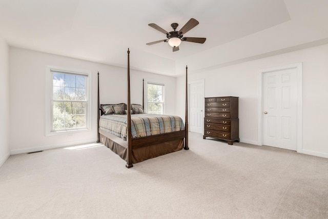 6433 Davidson Ct, Gurnee, IL 60031 - carpeted bedroom with baseboards and ceiling fan