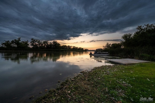 42136 N 7th Ave, Antioch, IL 60002 - water view with a boat dock