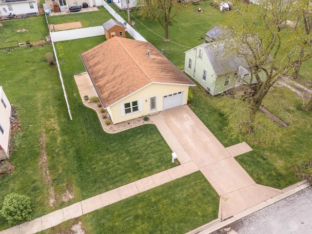 aerial view