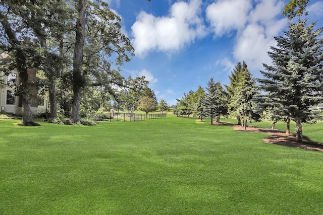 41W050 Stoneridge Ln, Elgin, IL 60124 - view of property's community with fence and a lawn